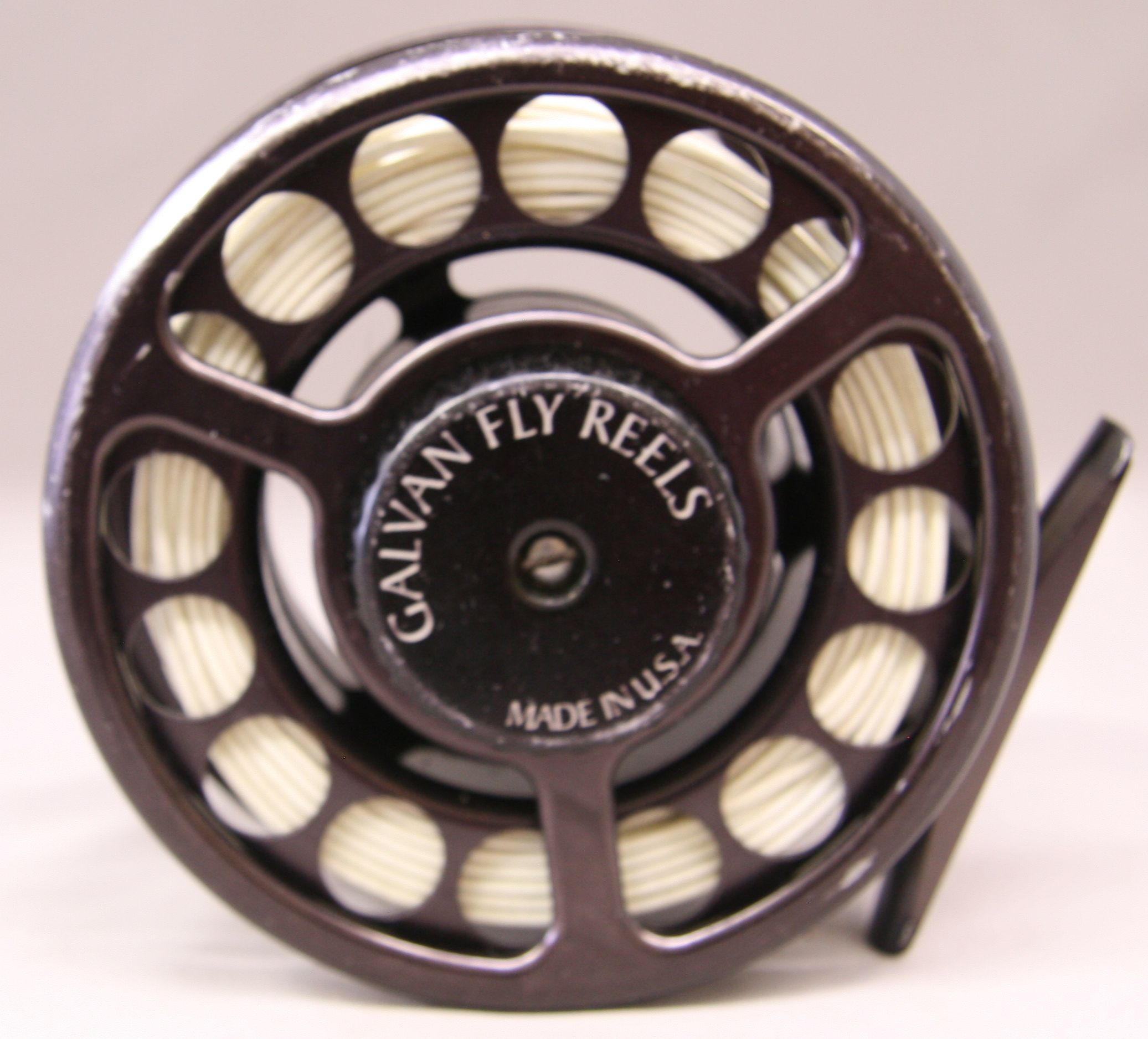 Model R-8-LT  fly reel with black anodized finish. Preview